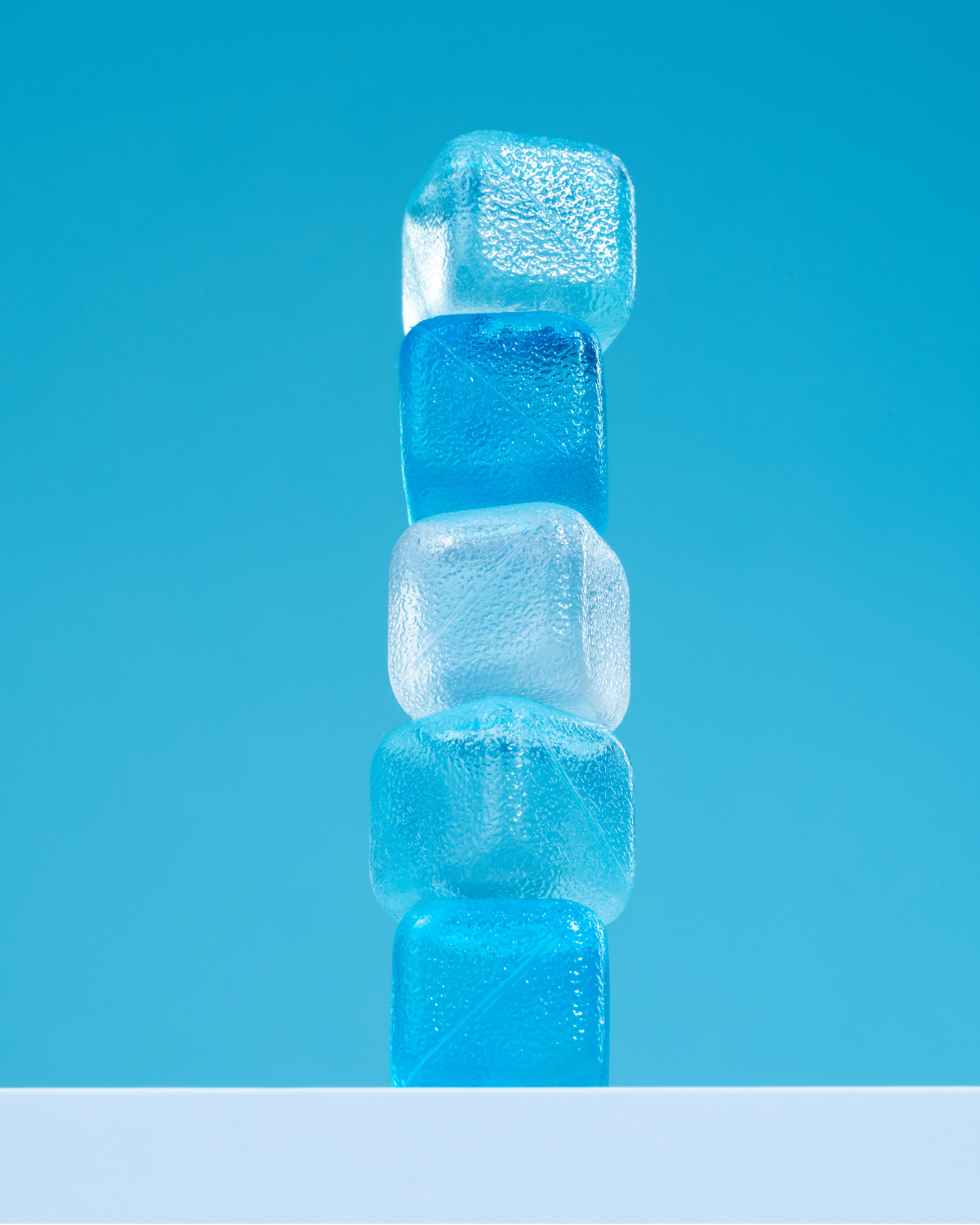 *SEPT BATCH* CUBED ICE-GLACIER BLUE-10lb Bag