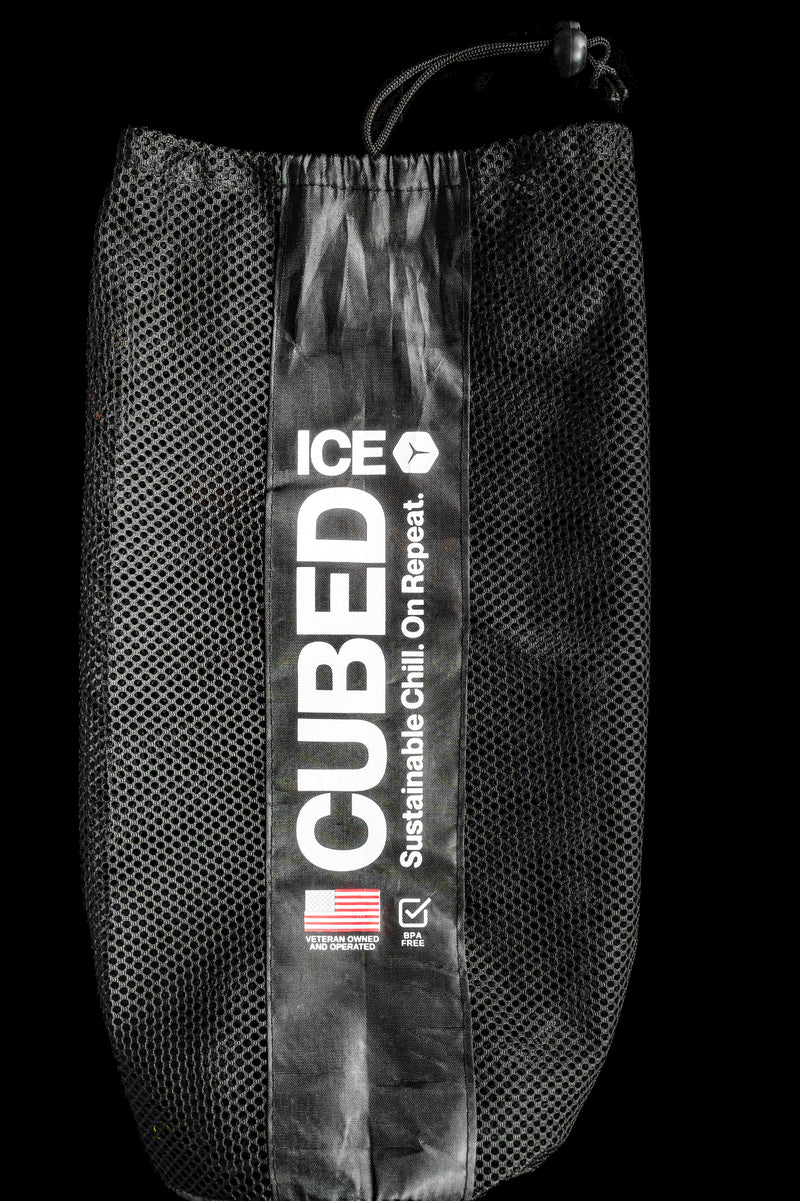 CUBED ICE- Large Mesh Bag